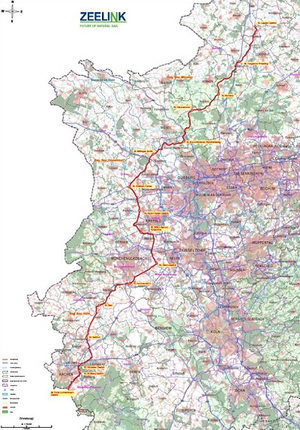 Pipeline route Pipeline route